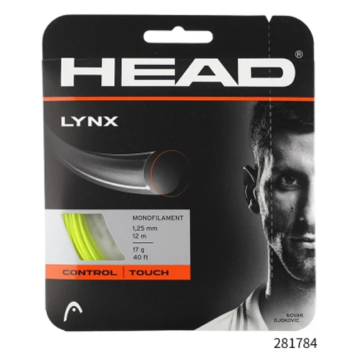 LYNX Yellow 1.25 Головка струна для теннисной ракетки полиэстер Теннисная ракетка линия 12 м 1,25 мм 1,3 мм Теннисная ракетка линия Tenis профессиональная линия контроль мощности грубая - Цвет: LYNX Yellow 1.25