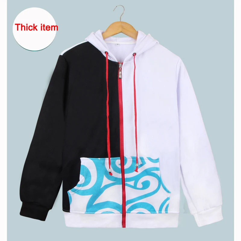 Adult Cotton Anime Gintama Sakata Gintoki Hooded Hoodies Fleece Costumes Cosplay For Woman Man |