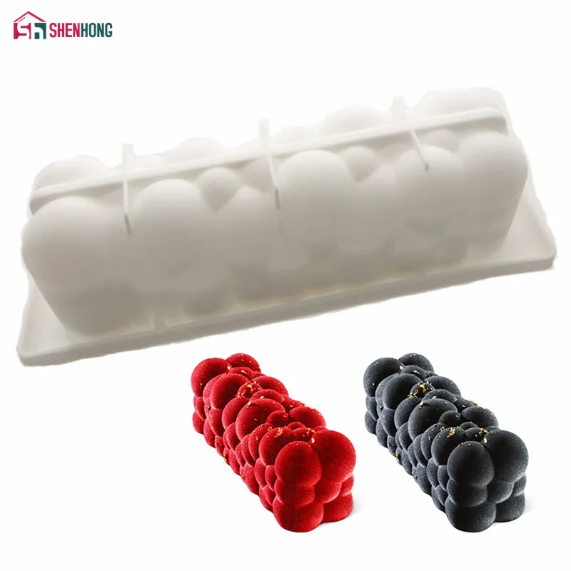 

SHENHONG Cloud Silicone Mould Series Desserts 3D Art Cake Mold Baking Chocolate Mousse DIY Tools Pastry Home Paryt Homemade