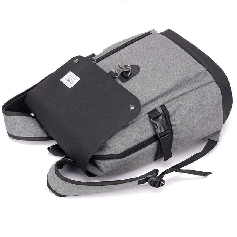 Новинка 2019 Большая вместительная Водонепроницаемая школьная сумка для ноутбука