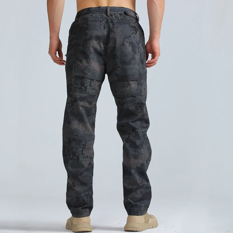 Тактические длинные брюки карго 65/35 Ripstop профессиональные лесные тактические