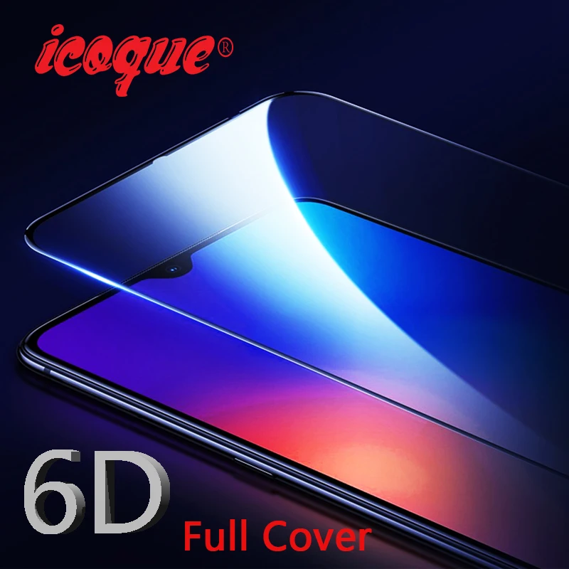 6D закаленное стекло для Xiaomi Redmi Note 7 S 6 5 Pro защита экрана полное покрытие 7A 6A Y3 K20