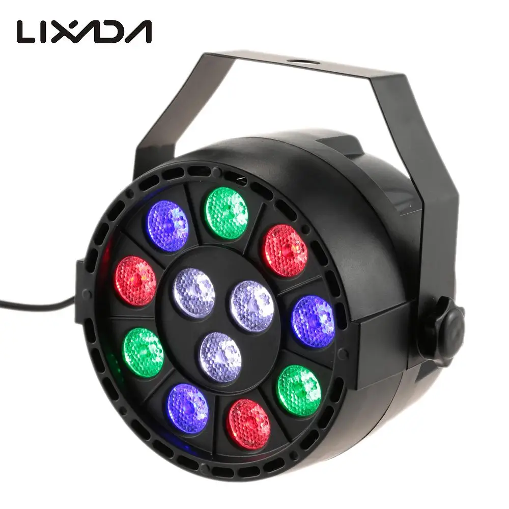 Прожектор dmx 8 каналов AC90-240V 15 Вт DMX-512 RGBW светодиодный высокомощный сценический мигающий свет освещение стробоскоп профессиональные вечерние дискотеки