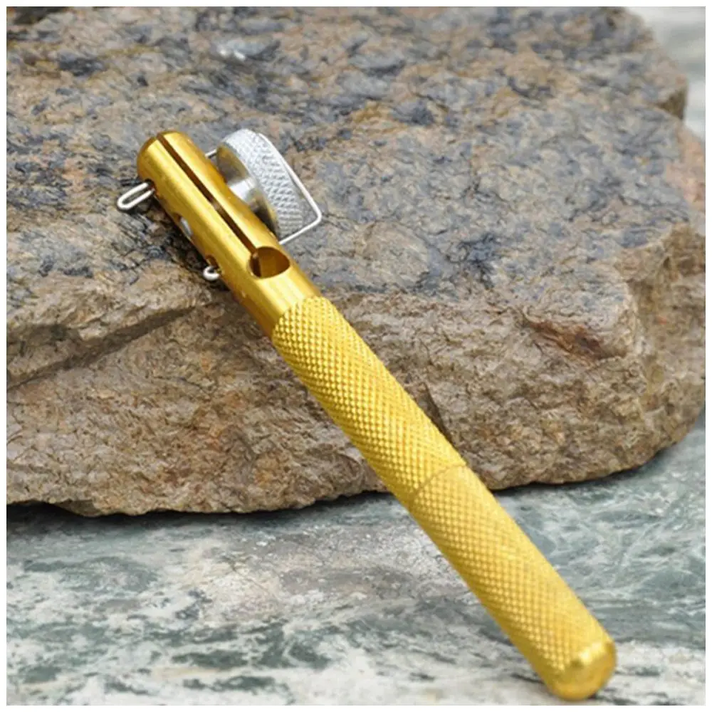 HLBY-Aluminum Alloy Fishing Hook Fish Line knotter Double-headed Needle Device | Спорт и развлечения