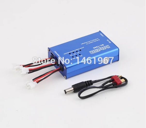 

BC-1S06 1S/3,7 V 6-портовое литий-полимерное зарядное устройство для Walkera Hubsan Wltoys RC вертолет