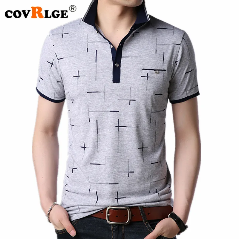 

Covrlge Solid Color Polo Shirts Men Smart Casual Short Sleeve Shirts Polyester Spring Polos Shirts Breathable Fold Tops MTP125