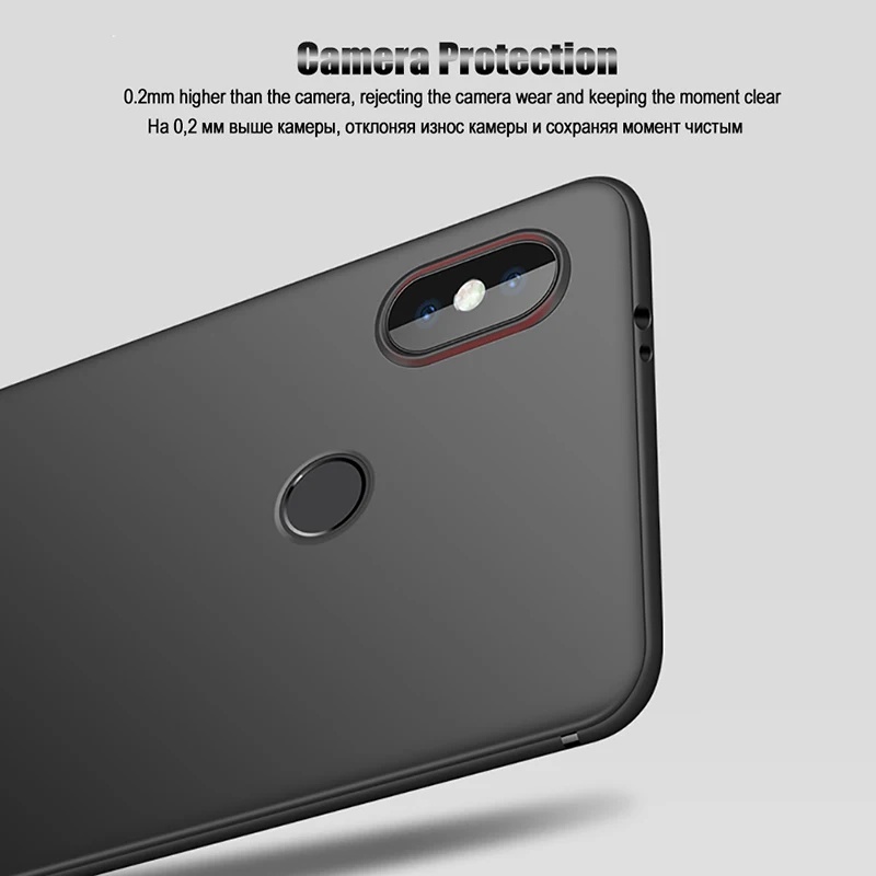 LuckGuard матовый Силиконовый мягкий чехол для телефона Xiaomi Redmi Note 2 3 4X 5 Pro 5A TPU полный