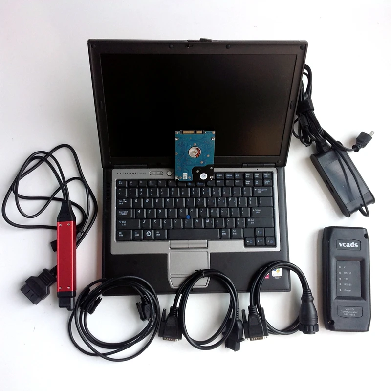 VCADS Pro 2 40 для Volvo грузовик диагностический инструмент с поддержкой Wi Fi VCI3 V2.31 SDP3
