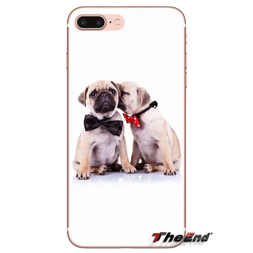 Для Oneplus 3T 5T 6T Nokia 2 3 5 6 8 9 230 3310 1 7 Plus 2017 2018 прозрачные мягкие чехлы Чехлы carlino Мопс