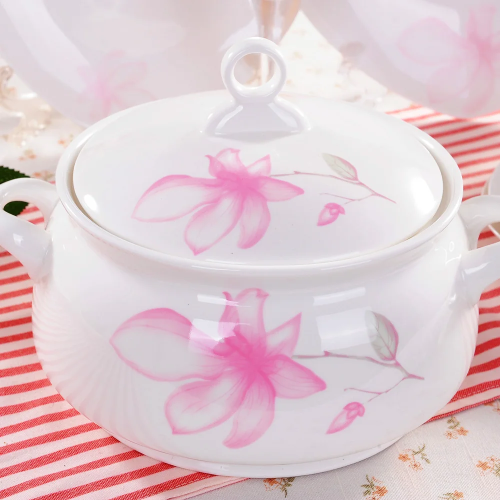 Набор чашек Цзиндэчжэнь из 56 штук чаша для головы фарфоровая посуда костюм