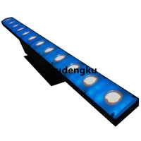 6 pieces new led wall washer lighting 12x3w rgb 3in1 led wall wash light stage wall washer led matrix dye bar light