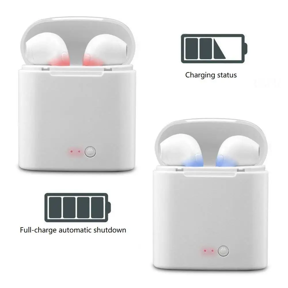 Беспроводные наушники i7s tws Handsfree Bluetooth Игровые с микрофоном для Apple Xiaomi Huawei phone