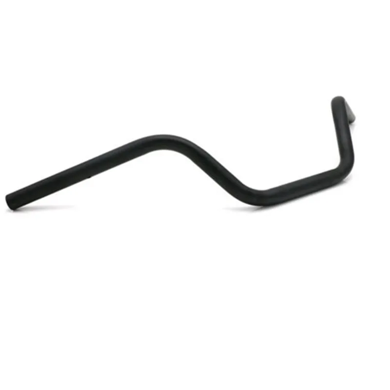 black 7/" 22 мм руль с высокой посадкой для мотоцикла, крейсера, велосипеда для Harley Honda Yamaha Suzuki Kawasaki Triumph - Цвет: black