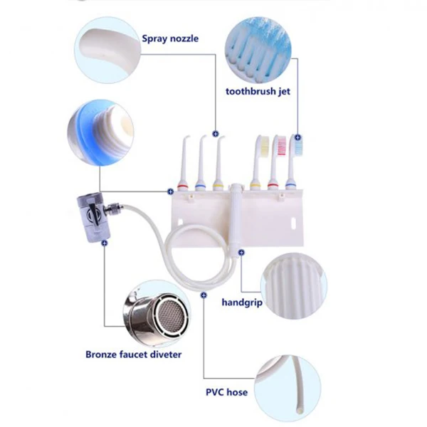 Чистка зубов Ирригатор для полости рта рот Очищающая зубная щетка воды зуб