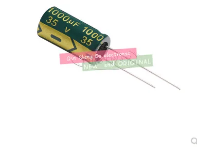 35В 1000 мкФ 1000uf35v 35v1000uf источника питания Специальный высокочастотный с украшением