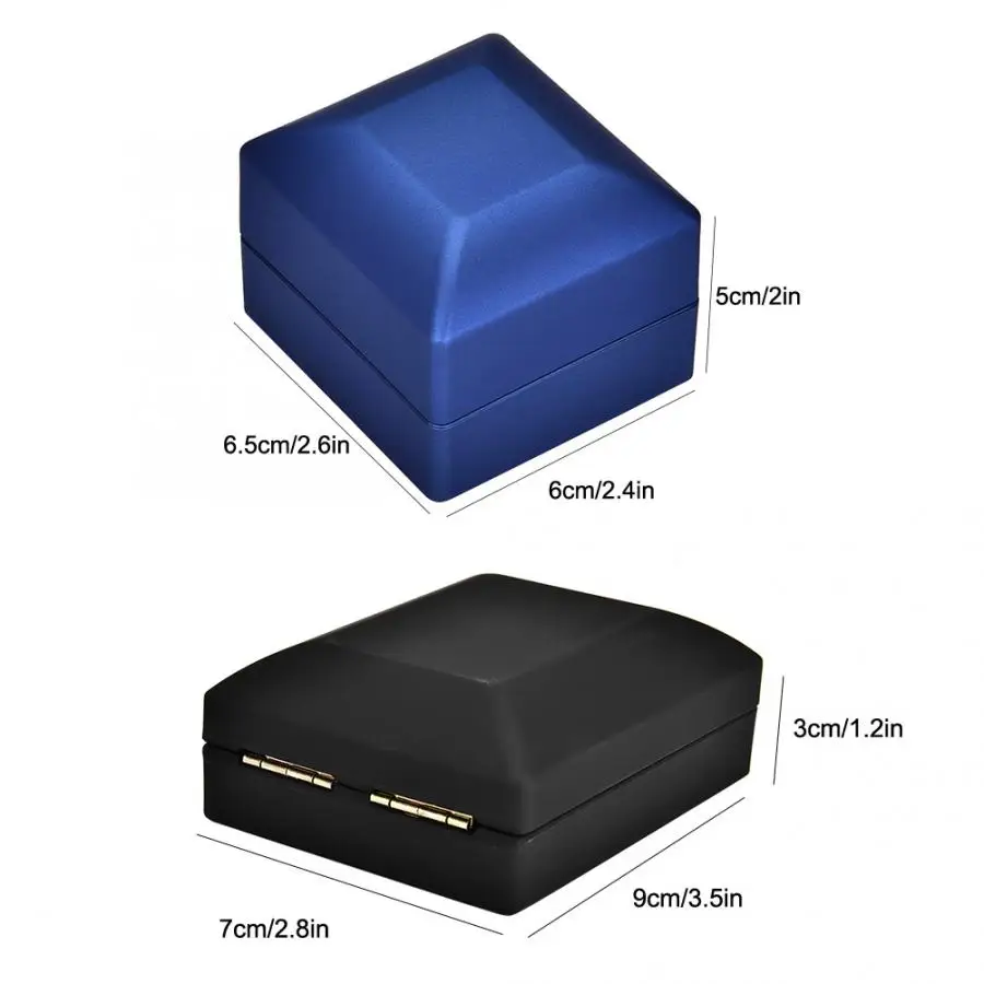 Шкатулка для ювелирных украшений со светодиодной подсветкой 2019 | Украшения и