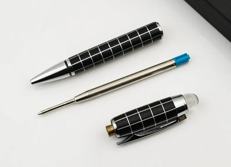

New Lattice Pen Ballpoint Roller Ball Pen Luxury with gift box Office Accessories School Supplies