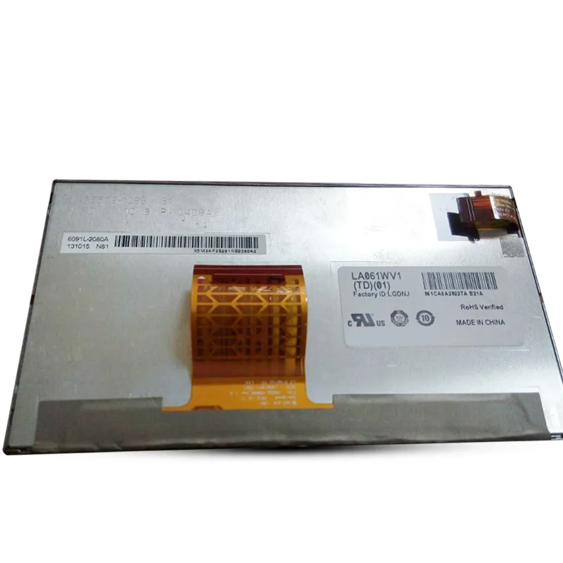 

6,1 дюймовая панель ЖК-экрана для LG LA061WV1-TD01 800*480