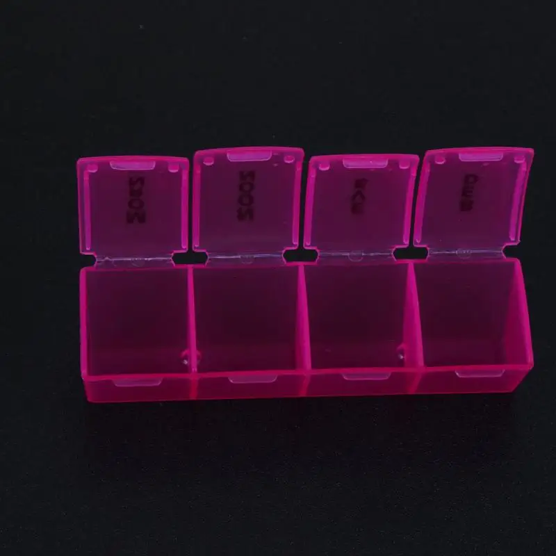 7 дней Стиль Pill медицина комплект планшеты Pill box Диспенсер Организатор Дело Pill Box Многоцветный контейнер ежедневно кейс для таблеток случае