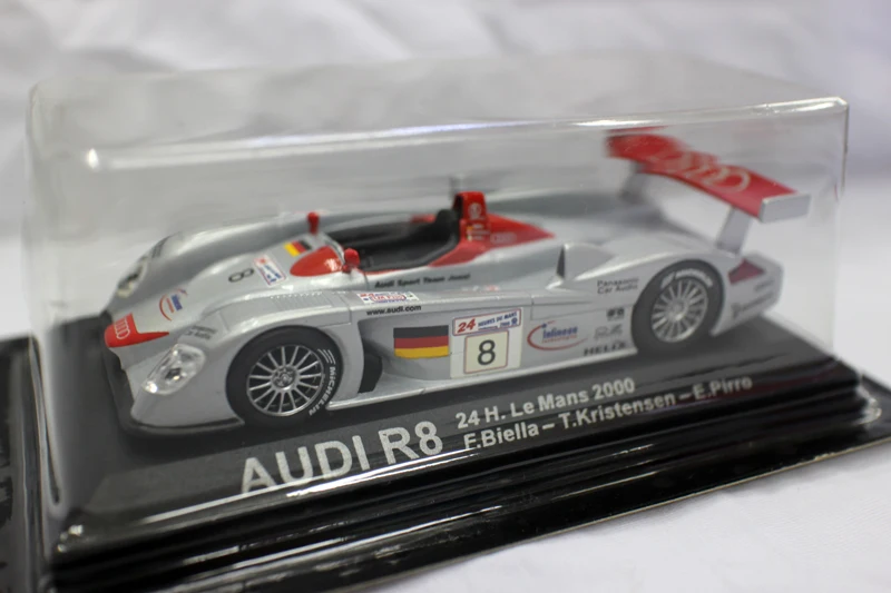 Новинка литые металлические игрушки 1/43 Le 24 часа на выносливость R8 Boutique