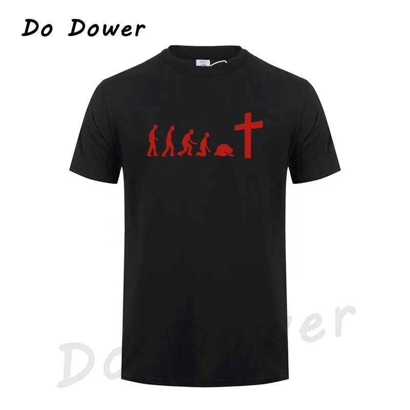 Black 4 God Is Love Jesus Is Wonderful Team Jesus Evolution Real men Pray футболка христианский Иисус религиозная вера Христос Футболка - Цвет: Black 4