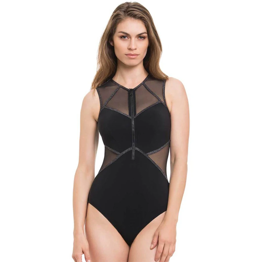 Сексуальный сетчатый Монокини новинка 2018 женский купальник в стиле пэчворк