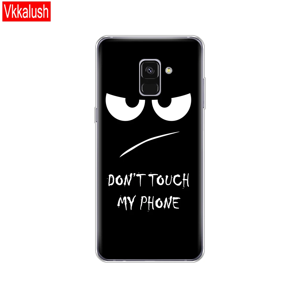 80056 Силиконовый чехол для samsung Galaxy A8 A530 A530F чехол мягкий Tpu чехол для телефона для samsung A8 Plus A730 A730F чехол прозрачная сумка - Цвет: 80056