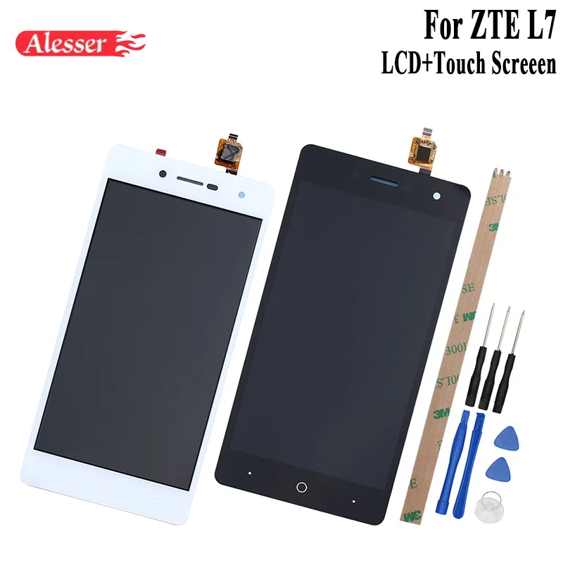 Alesser для ZTE Blade L7 ЖК дисплей и сенсорный экран 5 0 дюймов запасные аксессуары