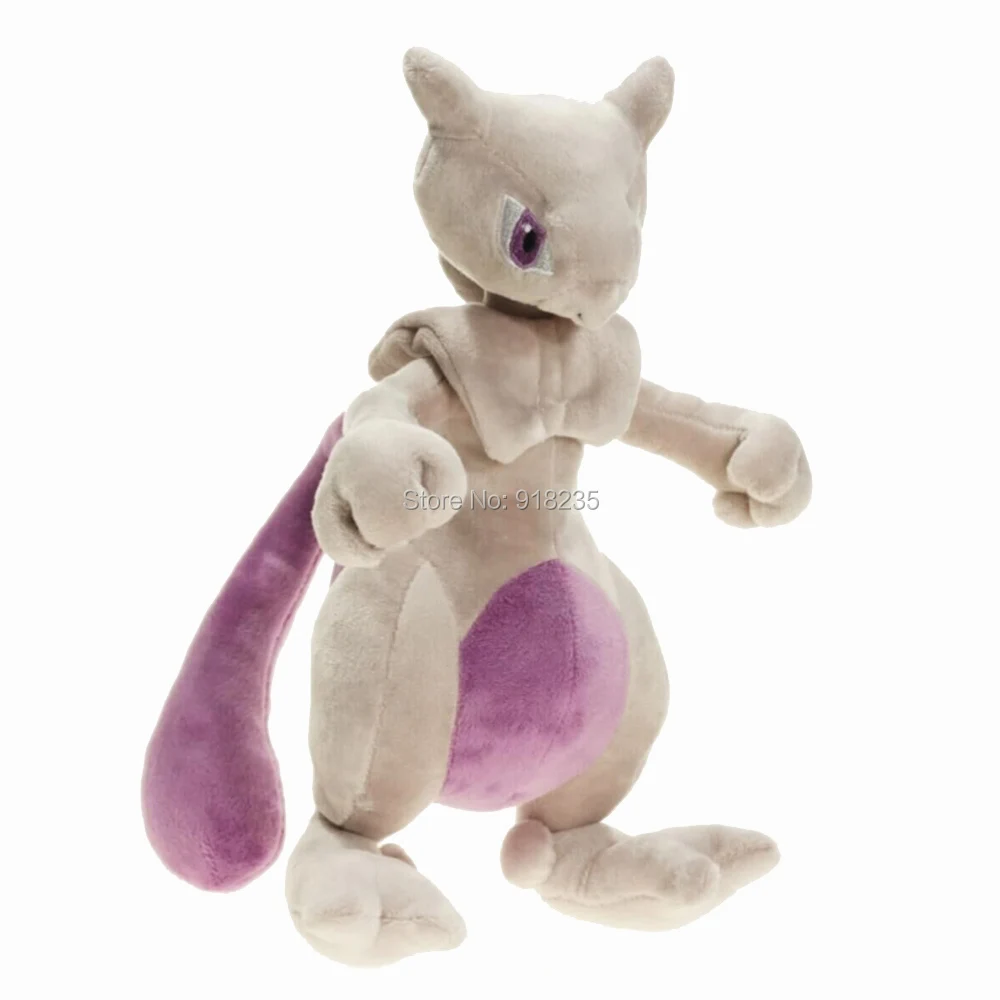 10/лот Mewtwo 1" плюшевая кукла мягкая игрушка