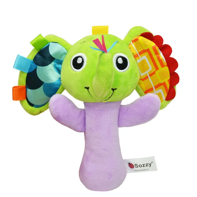 Baby Hand Stick Grabbing Plush Toy with Rattle BB Fashion Cartoon Christmas Gift | Игрушки и хобби