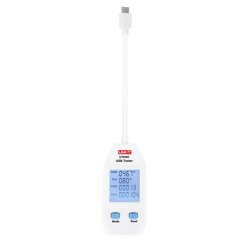 Двойной USB тестер UNI T UT658A/UT658C/UT658Dual Тестер качества зарядного