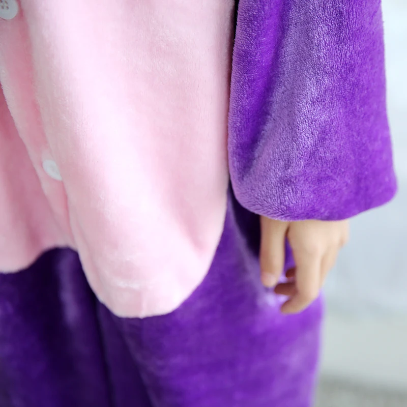 Kigurumi/Детская Пижама с рисунком кота; Детский костюм для девочек и мальчиков; одежда для сна; Детский комбинезон с рисунком аниме; Onesie Animal4, 6, 8, 10, 12 лет