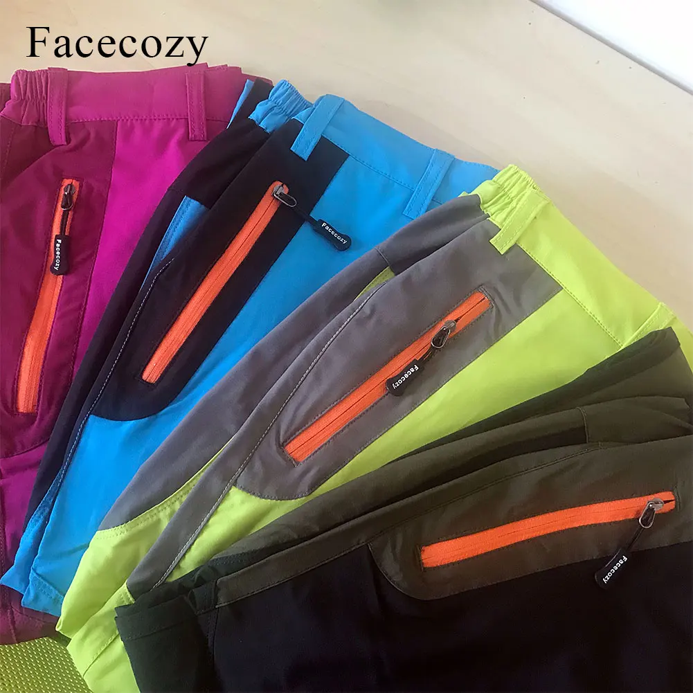 Женские брюки для походов Facecozy летние водонепроницаемые быстросохнущие уличные