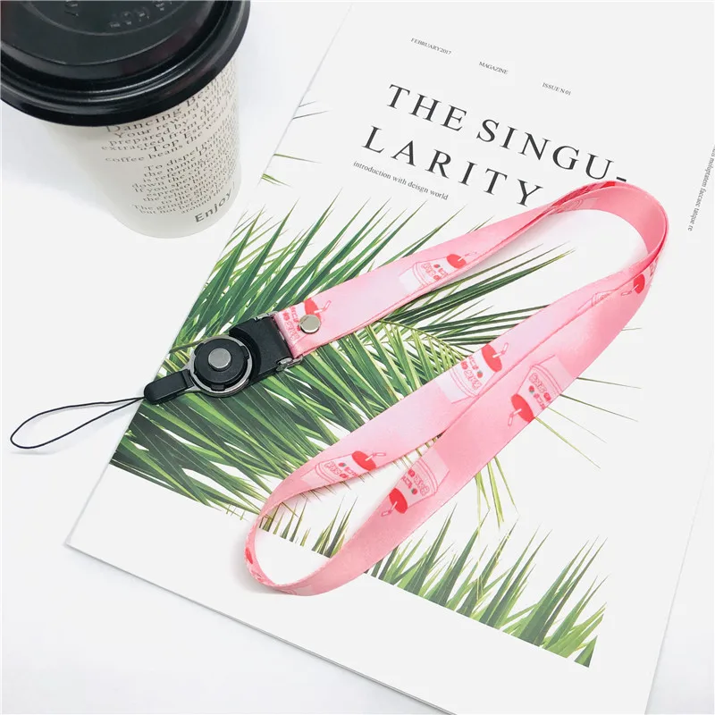 50 см чехол для телефона с рисунком из мультфильма ремешок на руку ключей ID Card Gym USB