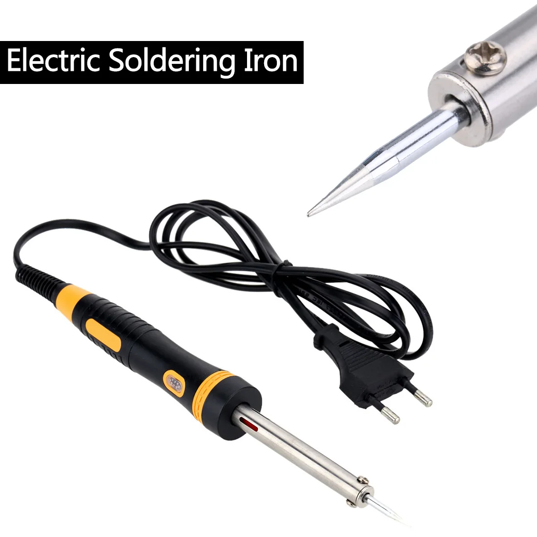 

Welding Accessories 220V Electric Soldering Iron Wood Burning Pen Electric Soldering Iron Set With European Plug