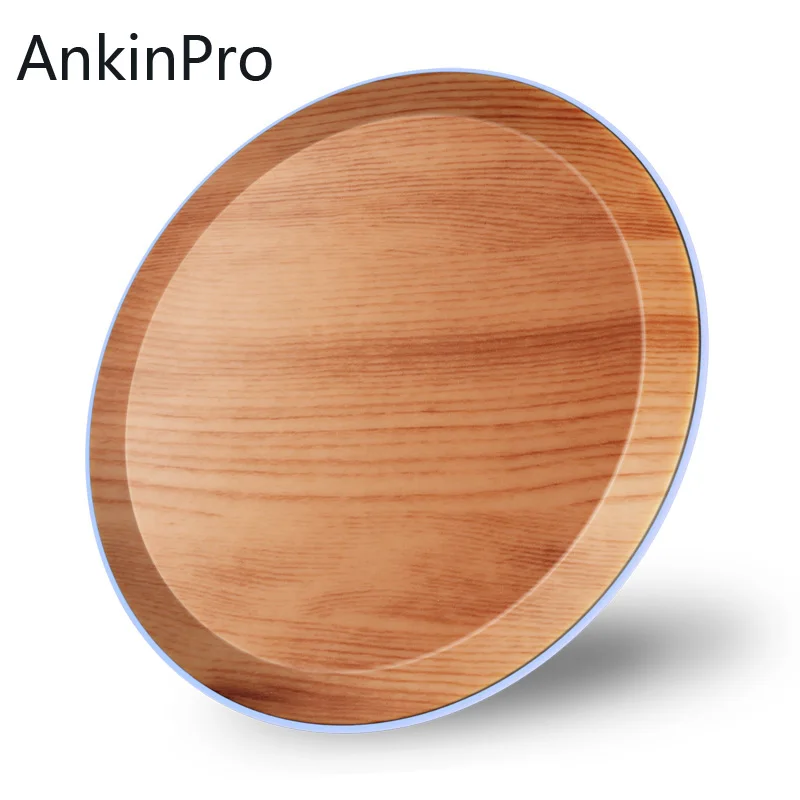 AnkinPro деревянная Беспроводная зарядная панель с светодиодный подсветкой 5 Вт