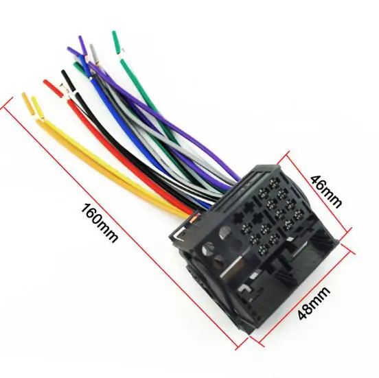 

Tail Line Car Audio Modification Lines Cable Adapter Accessories for Volkswagen Audi BMW