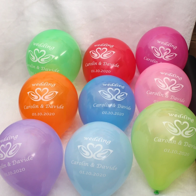 100 pc Пользовательские печати деревяный гребень для волос Дата Air шарик дня