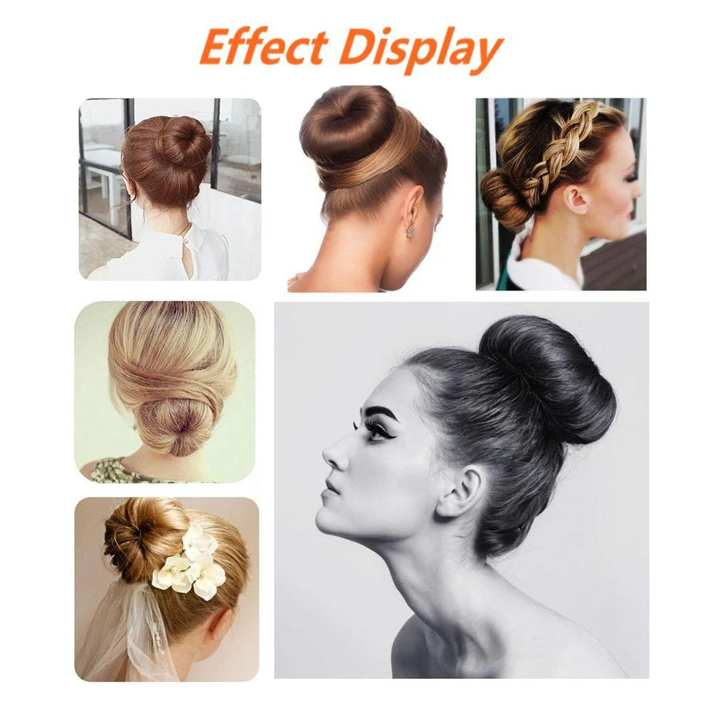 Модные женские французские твист волосы булочка производитель DIY Hairstyling пончик коса аксессуар красота