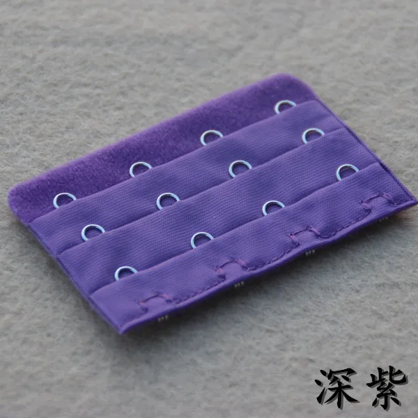 3PCS Multiple colors Bra extender Three rows Four buckles Underwear extension 2018 NEW Women accessories Distance 1.9cm |