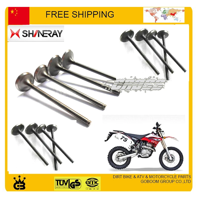 Запчасти для двигателя shineray AX 1 250 куб. См впускной клапан масляное уплотнение