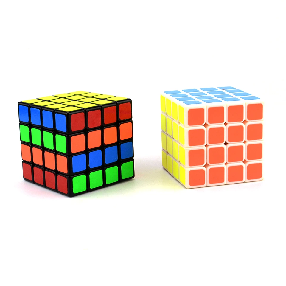 QIYI 4x4x4 Magic кубики Рубика ПВХ наклейки Профессиональный головоломка Cubo Magico