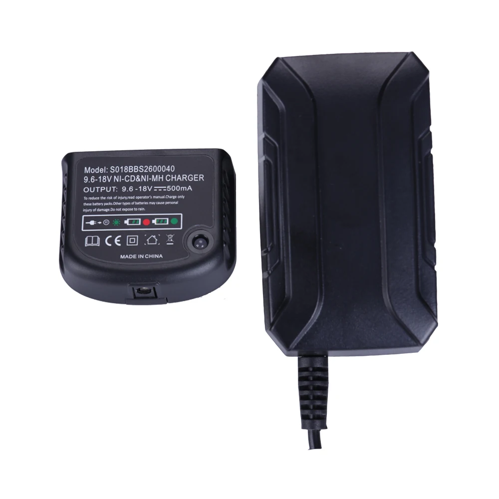Замена Зарядное устройство для BLACK&DECKER 9,6 в-18 в A12 A12-X HPB18-OPE HPB18 HPB14 HPB12 HPB96 NI-CD металл-гидридных или никель батарея Зарядное устройство