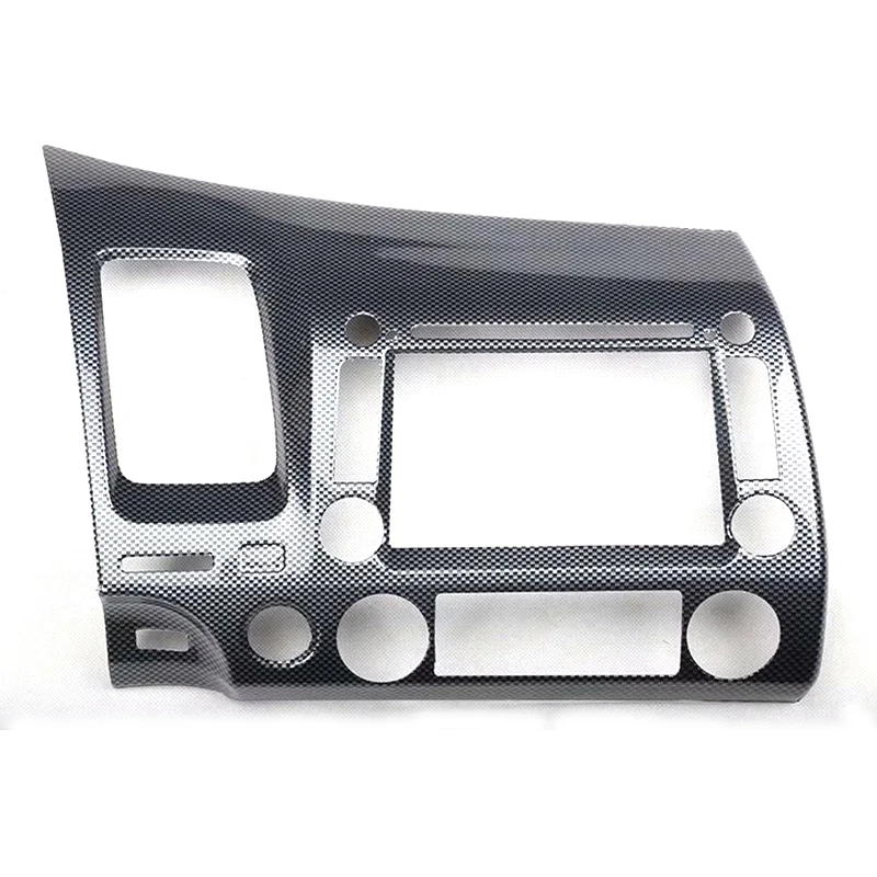 Для Honda Civic 8th 2006 2007 2008 2009 2010 2011 Автомобильный gps навигационная панель Крышка отделка интерьера ABS автомобильные аксессуары