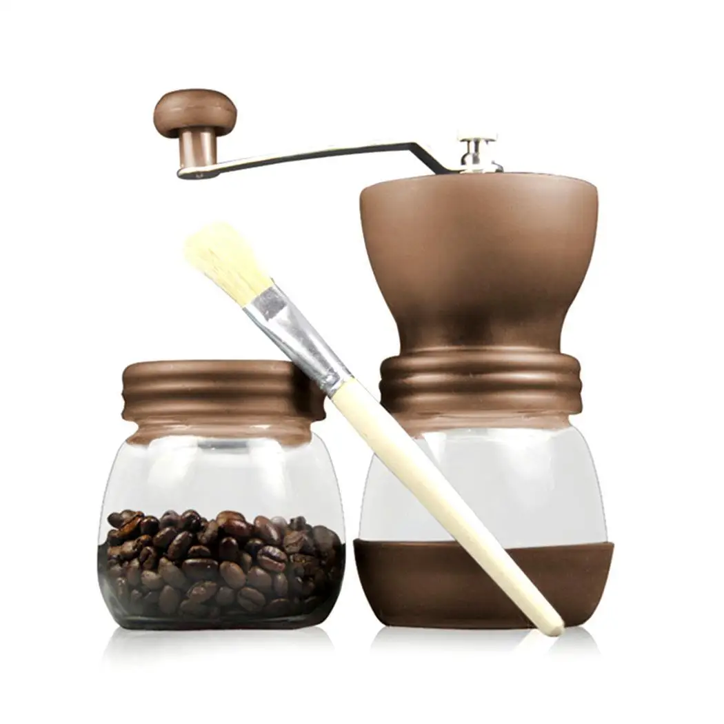 Мини Портативная прочная ручная кофемолка для дома наружная бытовая машина кофе
