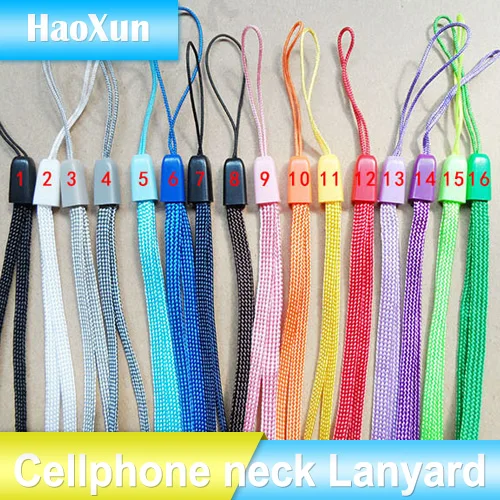 1000 ШТ. Универсальный Шеи Нейлон Строп ChainShort Ремни Шнурки Для Мобильных Телефонов
