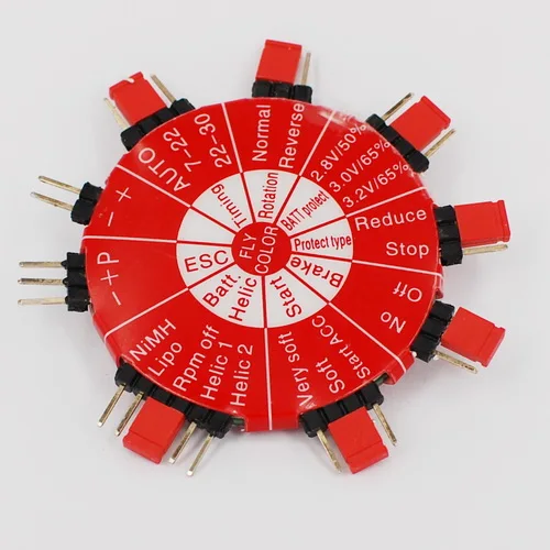 FLYCOLOR контроль скорости ESC программная карта для радиоуправляемого вертолета