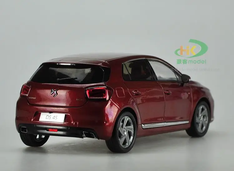 Высокая имитация 1:18 Citroen DS 4S литая модель автомобиля металлические транспортные средства автомобиль для детей игрушки подарки на день рождения