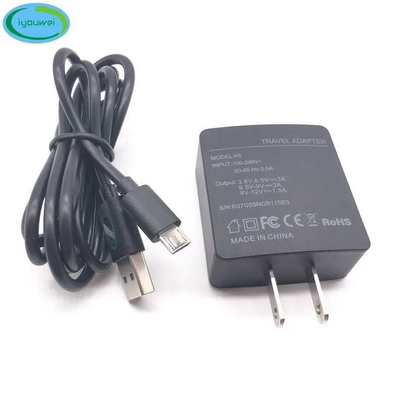 Iyouwei US plug 18 Вт быстрое зарядное устройство QC3.0 Traval настенное USB для мобильных