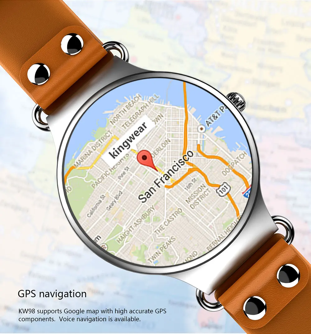 KW98 Смарт-часы Android 5 1 3g WI-FI gps Часы Smartwatch iOS для Xiaomi PK KW88 Kw99 мужчин жизнь
